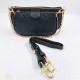 Сумка Louis Vuitton Multi Pochette Accessoires чёрная