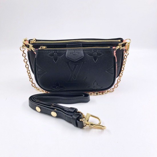 Сумка Louis Vuitton Multi Pochette Accessoires чёрная