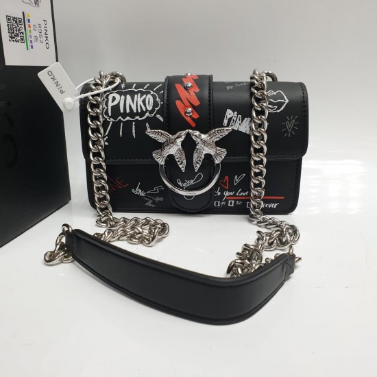 Декорированная сумка Pinko Love rok star