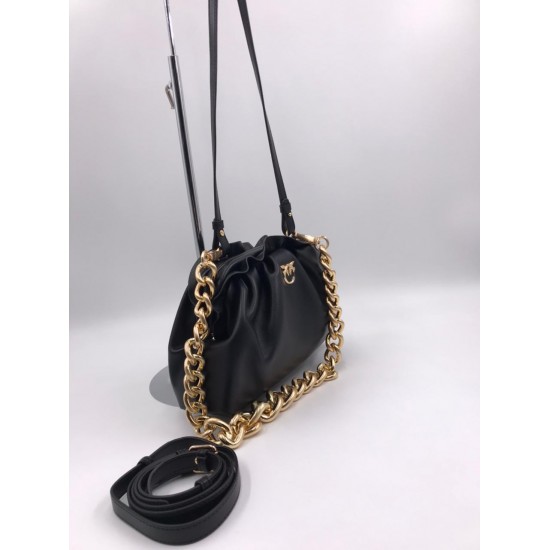 Клатч MINI CHAIN CLUTCH BAG FRAIMED чёрный