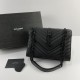 Сумка YSL Monogram Envelope с чёрной фурнитурой