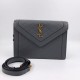 Сумка YSL Monogram Envelope серая