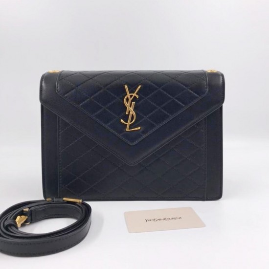 Сумка YSL Monogram Envelope чёрная