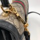 Сумка Gucci Ophidia с белой отделкой