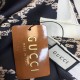 Платок Gucci узоры чёрно белый