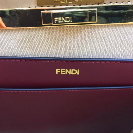 Сумка Fendi Peekaboo ISeeU синяя