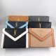 Сумка YSL Monogram Envelope бежевая с карамельным